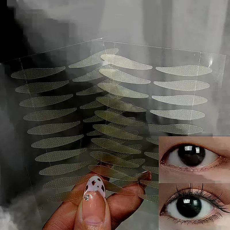 Invisible Double Eyelid Tape Stickers | 72–256 Pcs Waterproof Eyelid Tape Stickers QXL