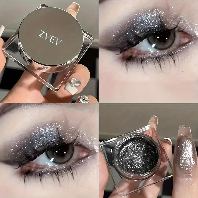 Glitter Liquid Eyeshadow | Metallic Galaxy Shimmer Foil Liquid Eyeshadow QXL