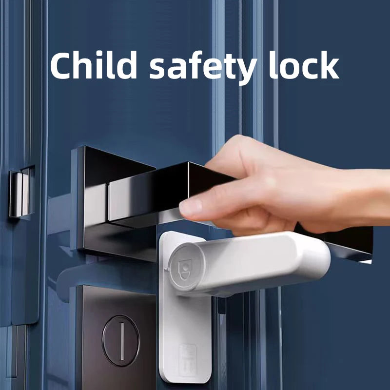Child Safety Door Handle Lock | Baby & Pet Proof 3M VHB Child Safety Lock QXL
