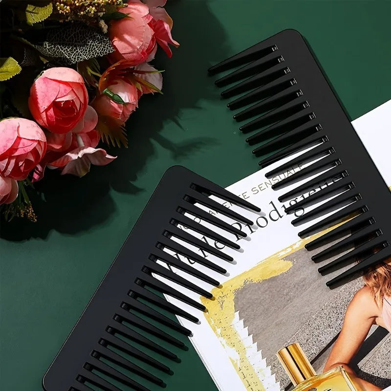 Wide Tooth Detangling Comb | Tangle-Free Hair Styling Hair Detangling Comb QXL