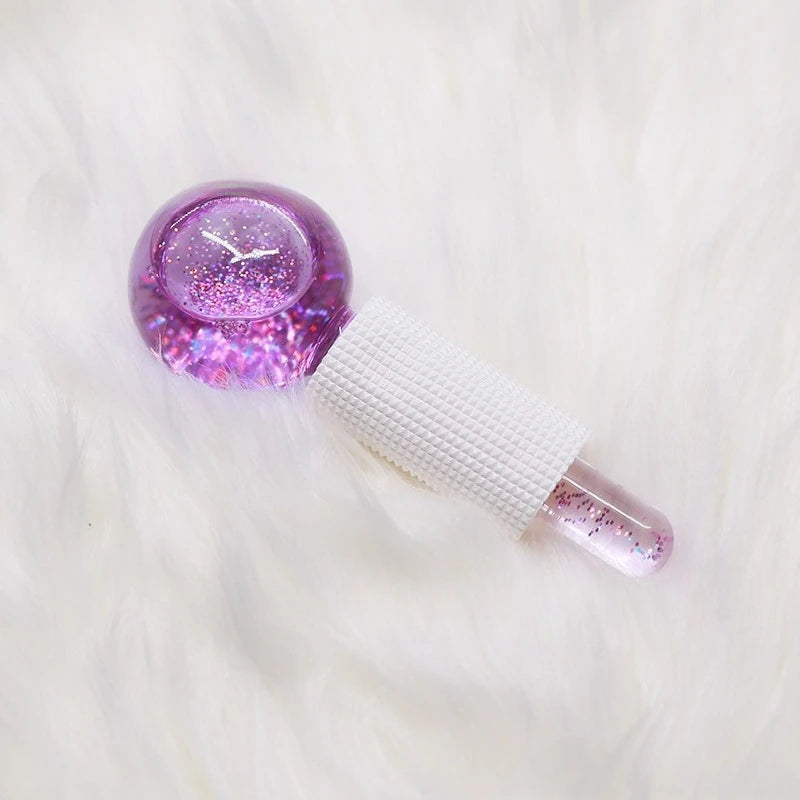 Cooling Ice Globes Crystal Ball Face & Eye Massager 2-Pack Facial Ice Globes QXL