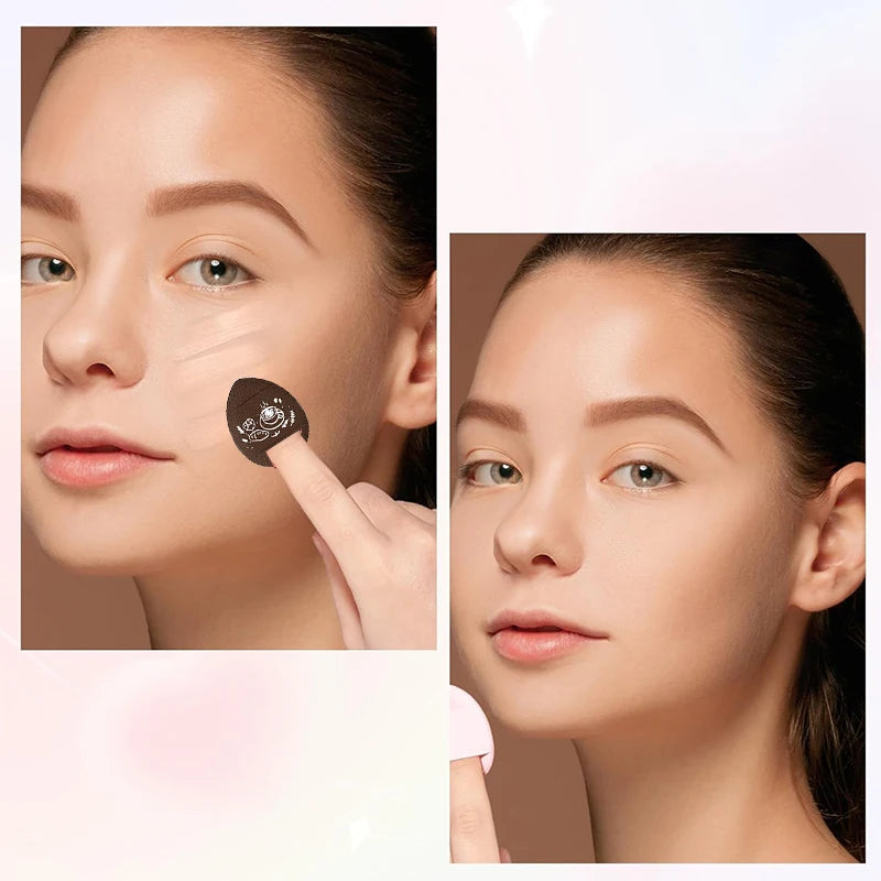 5-Pack Mini Finger Puff | Air Cushion Foundation Sponge Set Makeup Sponge Set QXL