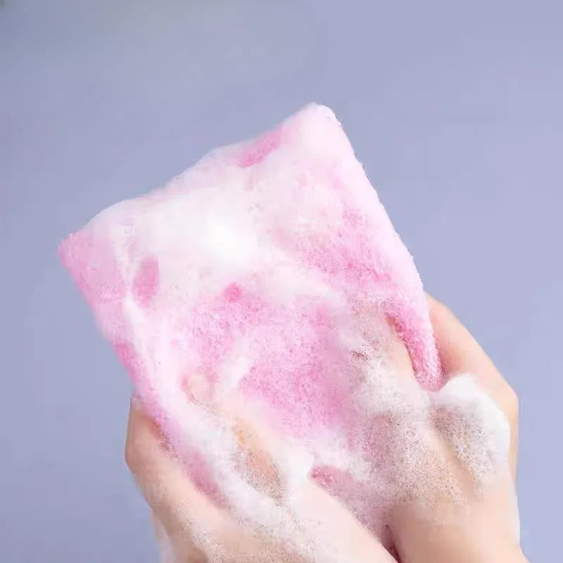 Korean Exfoliating Back Scrubber Towel | Long Stretch Handle Exfoliating Back Scrubber QXL
