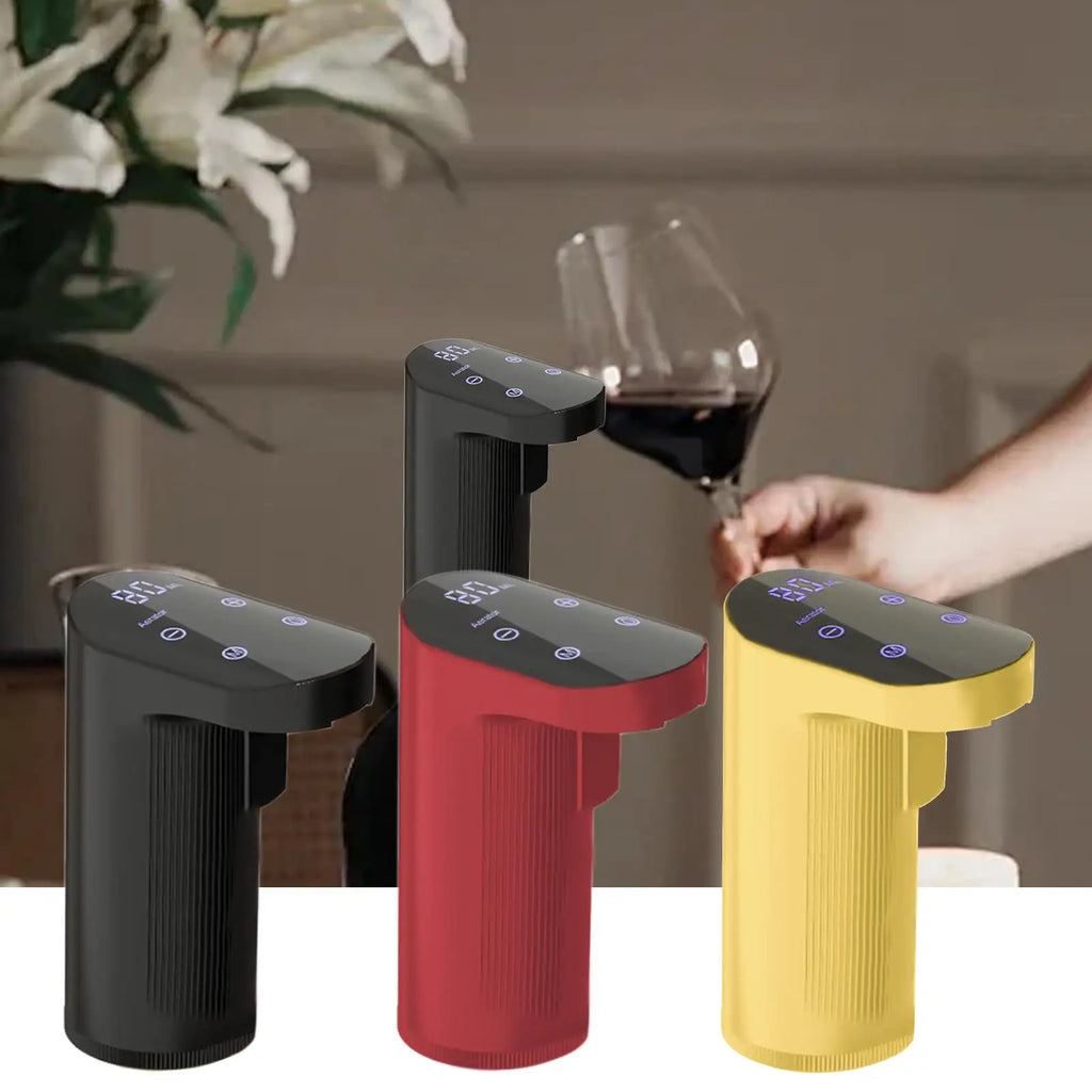 USB Rechargeable Electric Wine Decanter & Dispenser Set Electric Wine Dispenser QXL