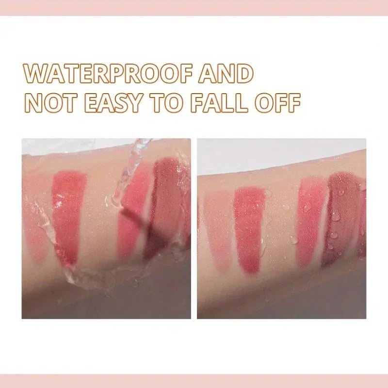 Beauty Glazed Metallic Shimmer Lip Gloss – Waterproof & Long Lasting Metallic Lip Gloss QXL