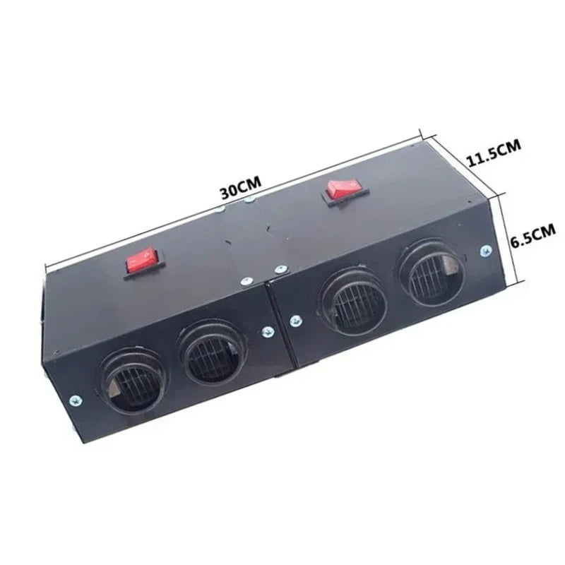 12V/24V 500W Car Heater & Windscreen Defroster Fan Kit Car Heater Defroster QXL
