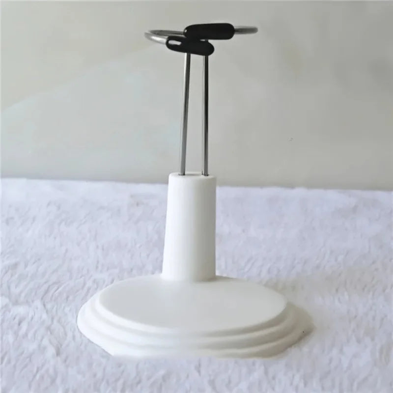 2-Pack Adjustable Doll Display Stand Brackets – Black & White Doll Display Stand QXL
