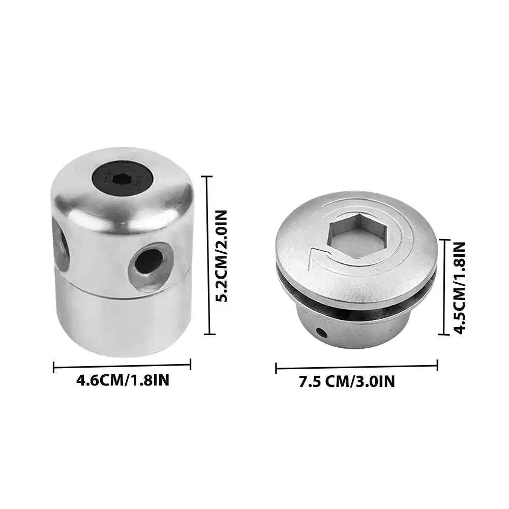 Aluminum Trimmer Head Replacement for Brush Cutter & Trimmer Trimmer Head Replacement QXL
