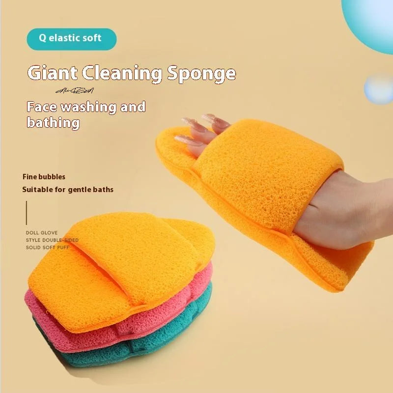 Reusable Soft Facial Sponge Pad | Makeup Remover & Cleanser Facial Cleansing Sponge QXL