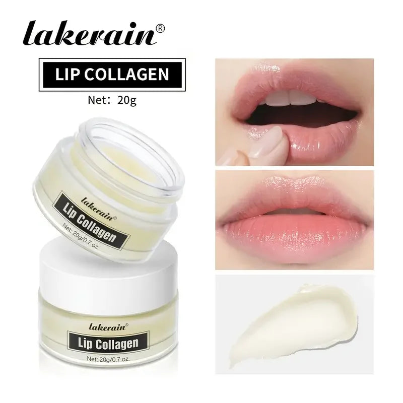 VERONNI Collagen Lip Mask – Overnight Hydrating Lip Balm Overnight Lip Mask QXL