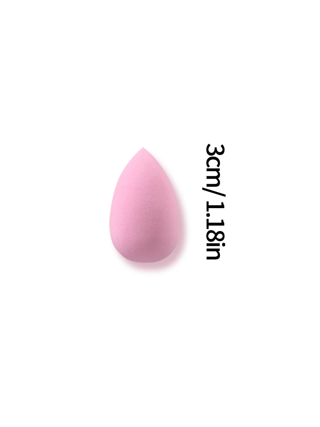 10-Pack Mini Pink Makeup Sponge Eggs | Water-Expanding Blender Makeup Sponge Set QXL