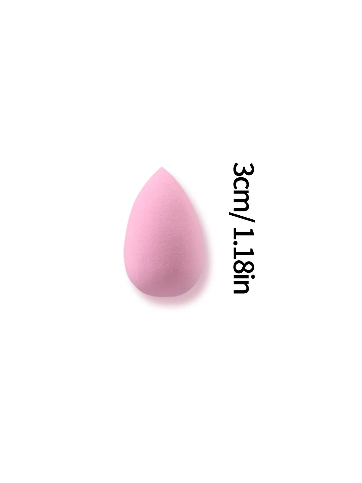 10-Pack Mini Pink Makeup Sponge Eggs | Water-Expanding Blender Makeup Sponge Set QXL