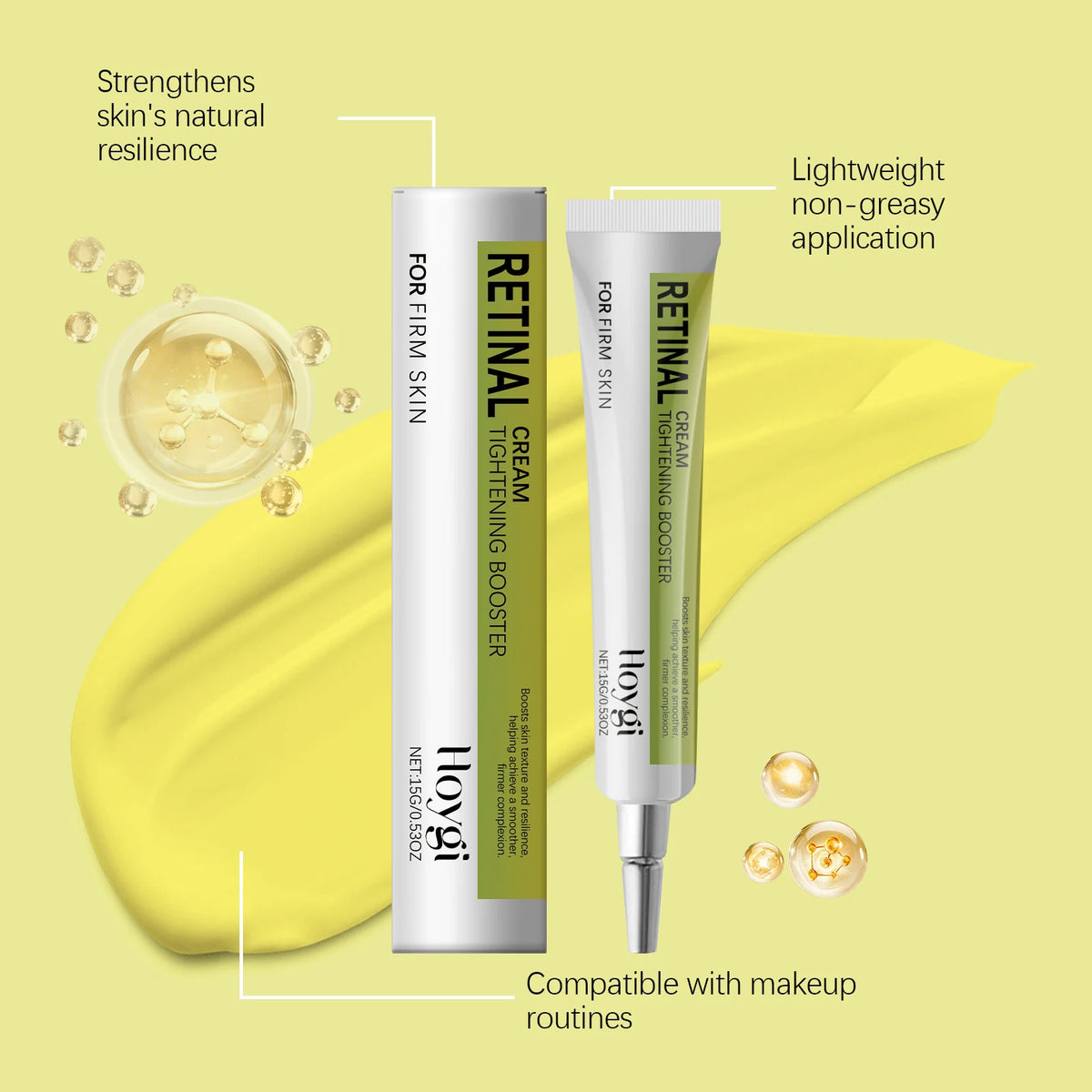 Eelhoe Retinal Tightening Booster Cream | K-Beauty Skin Refiner Retinal Booster Cream QXL