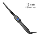Ceramic Cone Hair Curling Iron | Big Waver with Gloves Cone Hair Curler QXL 19mm boxed EU
