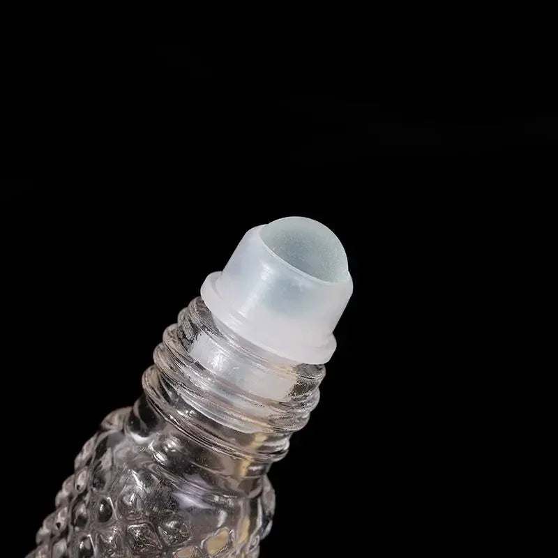 5-Pack 10ml Glass Roller Bottles for Essential Oils | Refillable Essential Oil Roller Bottles QXL