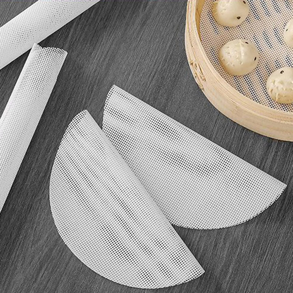Reusable Silicone Steamer Basket Liners | Dumpling Steamer Steamer Basket Liner QXL