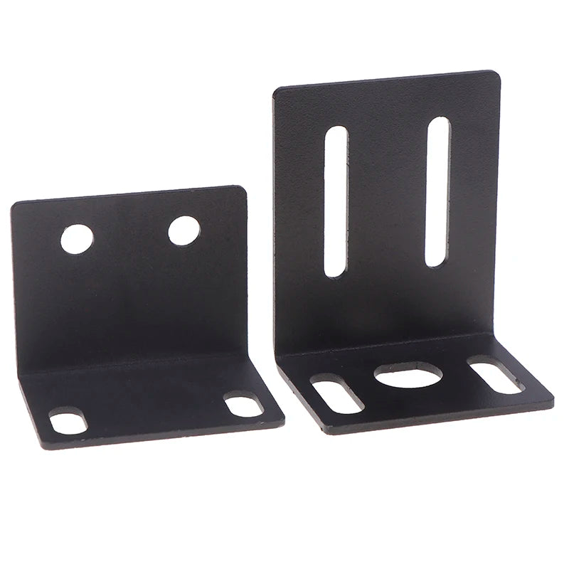 1U Rack Mount Ears with Screw Caps | Metal Mounting Brackets Rack Mount Brackets QXL