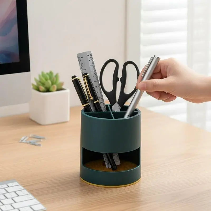 Toothbrush & Toothpaste Holder with 2 Cups | Bathroom Organizer Toothbrush Holder QXL