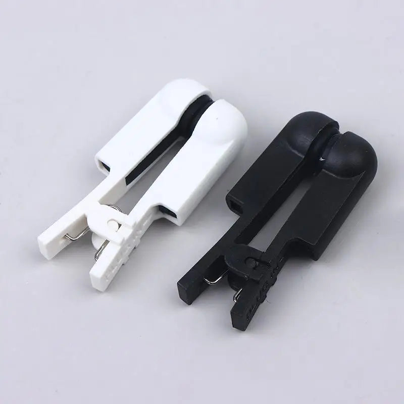 2-Pack Silicone Electrode Clip Adapters | 2.0mm Pin TENS EMS Electrode Clip Adapters QXL