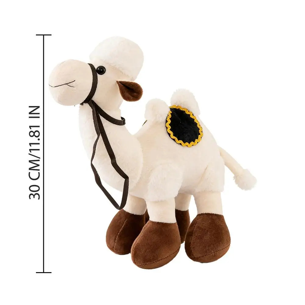 30cm Double Hump Camel Plush Toy with Saddle | Stuffed Animal Plush Stuffed Animal QXL