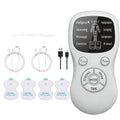 Portable EMS TENS Muscle Stimulator | Dual Channel Massager EMS TENS Massager QXL 1 host 4 patches USB Type-C