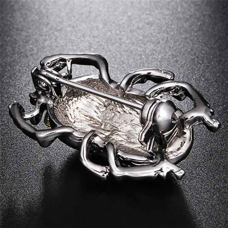 Vintage Beetle Enamel Brooch Pin | Women's Insect Jewelry Enamel Brooch Pin QXL