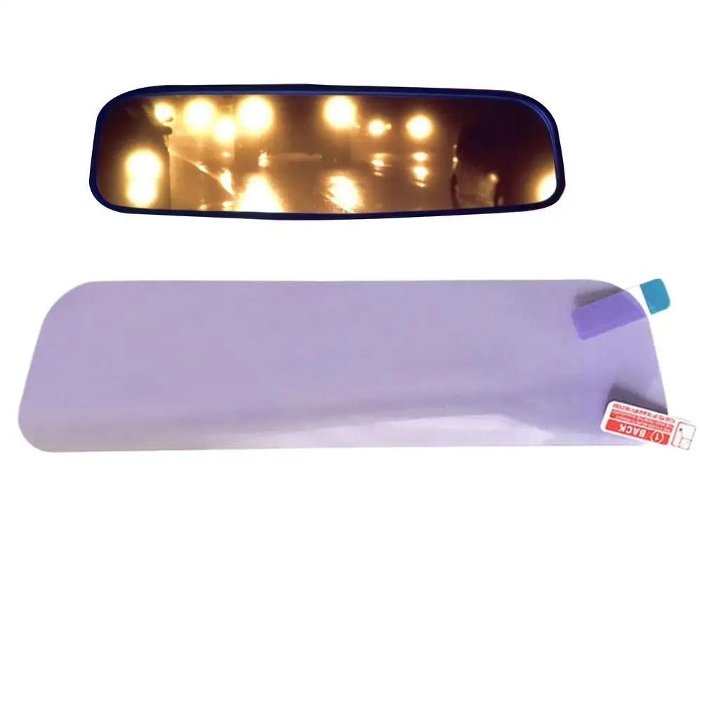 Car Rearview Mirror Anti-Glare Film | PET Protective Sticker Mirror Protective Film QXL inverted triangle