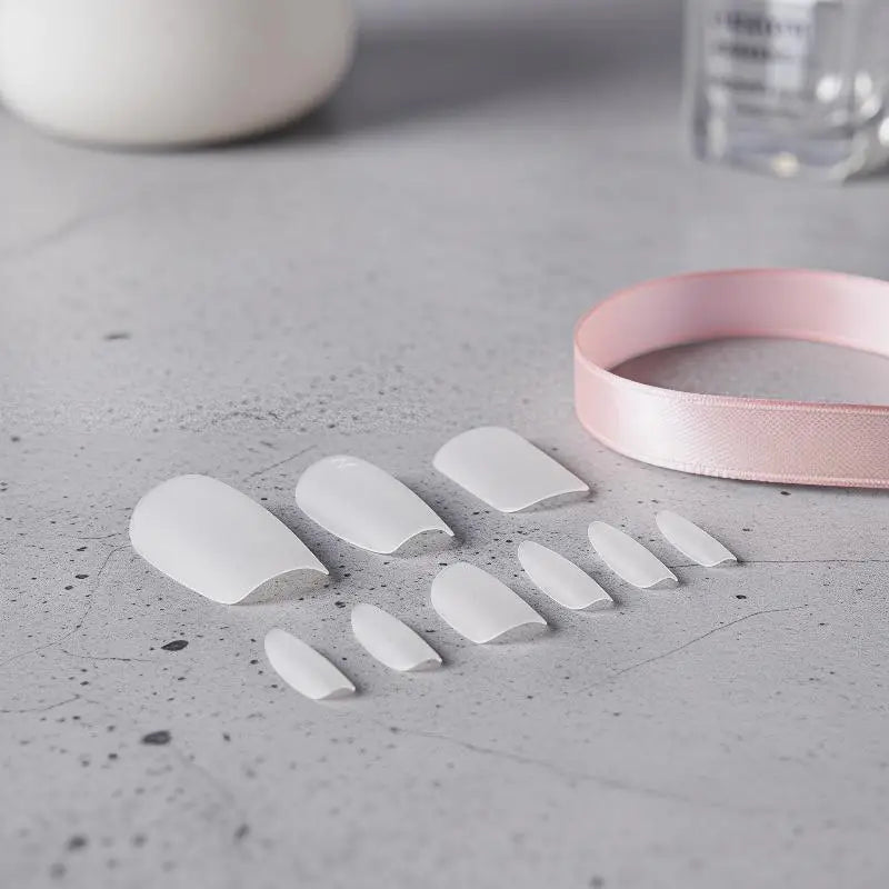 100–420 Pcs Acrylic False Nail Tips | Display & Practice Set False Nail Tips QXL