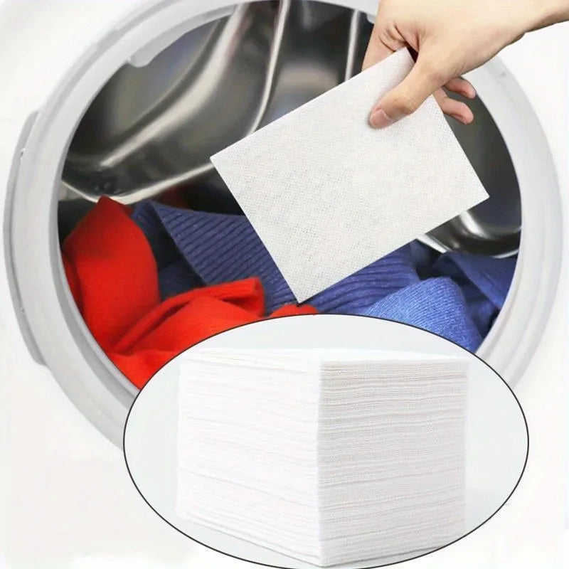 50-Pack Color Catcher Sheets | Prevent Dye Transfer in Laundry Laundry Color Catcher QXL
