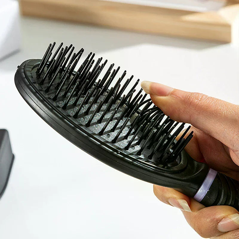 5-Piece Air Cushion Mirror Comb Set | Curly & Straight Hair Hair Comb Set QXL