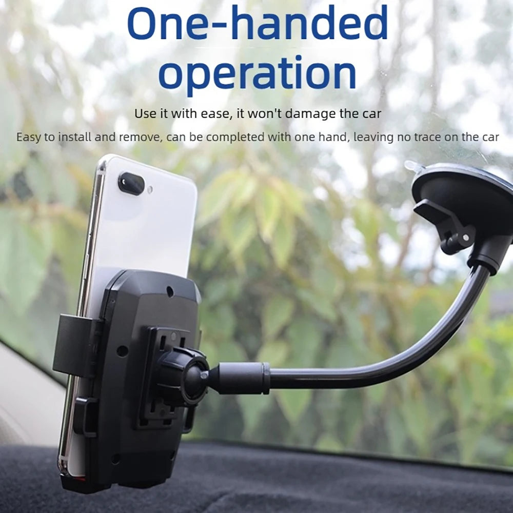 Car Phone Holder | Rearview Mirror & Suction Cup Mount Car Phone Mount QXL