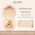 Life Girls Feathered Mist Soft Focus Setting Powder | 12-Hour Setting Powder Compact QXL 04