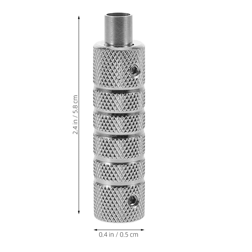 16mm Stainless Steel Tattoo Handle | Non-Skid Replaceable Grip Tattoo Machine Grip QXL