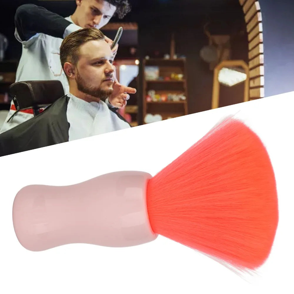 Nylon Neck Duster Brush | Ergonomic Hair Sweeping Brush Neck Duster Brush QXL