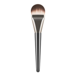 Ronshadow Foundation Brush & Triangle Powder Puff Set – 4 Pc Makeup Brush Set QXL Black 1pc Large size