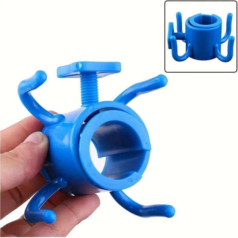 Adjustable 4-Claw Beach Umbrella Hook | Towel & Bag Hanger Umbrella Pole Hook QXL 2pcs L