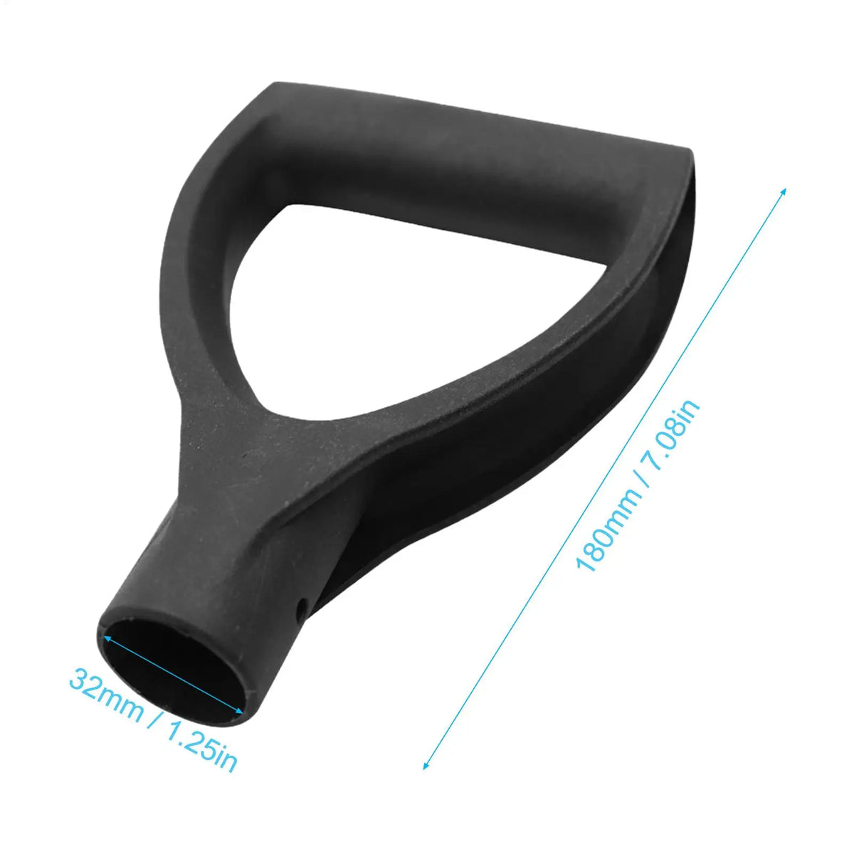 D-Shape Replacement Shovel Handle Grip for Digging & Raking Shovel Handle Grip QXL