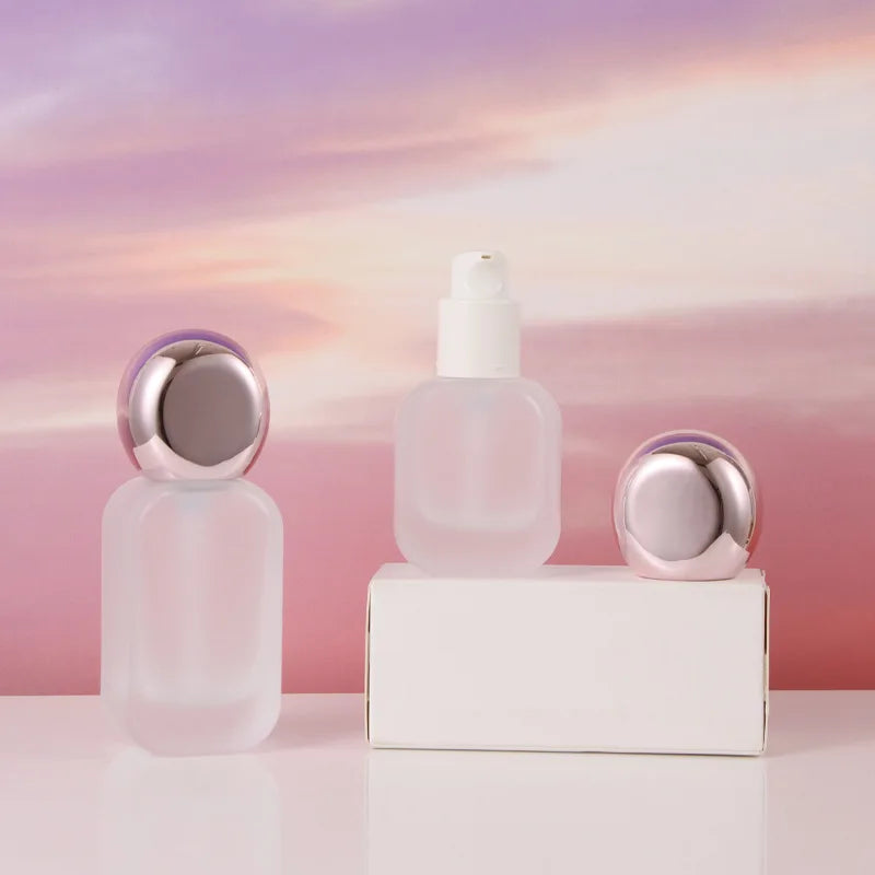 Glass Mist Spray Bottle 20ml–120ml | Refillable Travel Pump Refillable Spray Bottle QXL