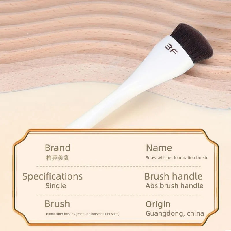 Flat Foundation Brush | Soft Synthetic Bristles, No Streaks Foundation Makeup Brush QXL