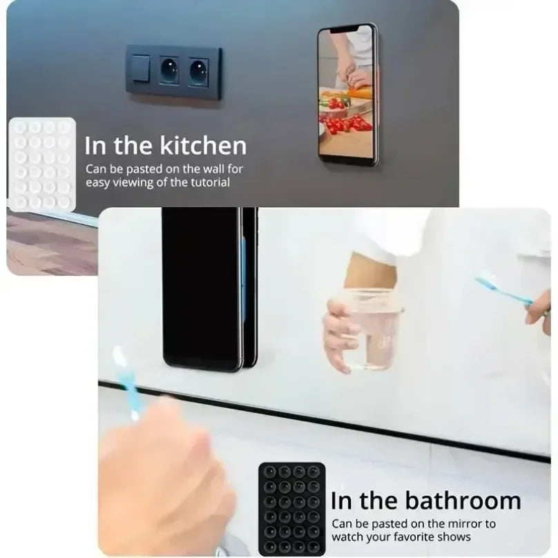 Magnetic Silicone Suction Phone Mount – iPhone & Android Phone Suction Mount QXL