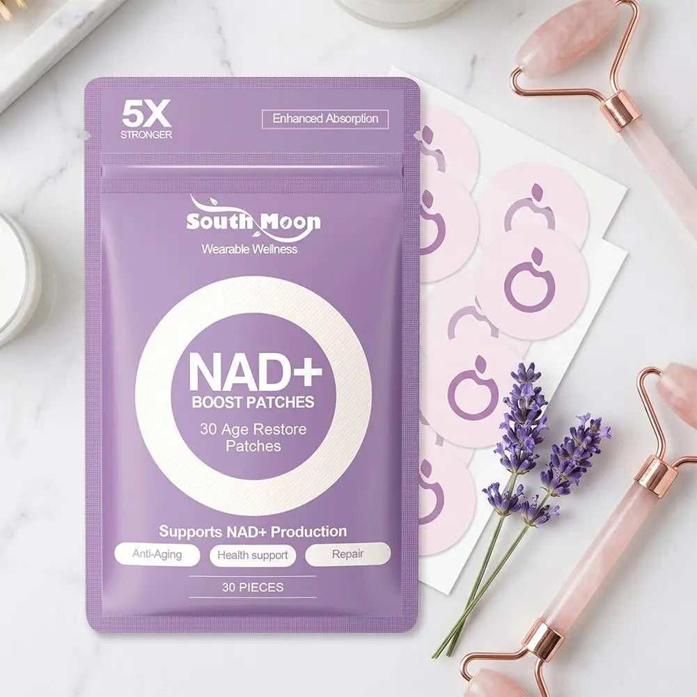 NAD+ Transdermal Body Care Patches 30-Pack | Skin Nourishing Transdermal Skin Patch QXL