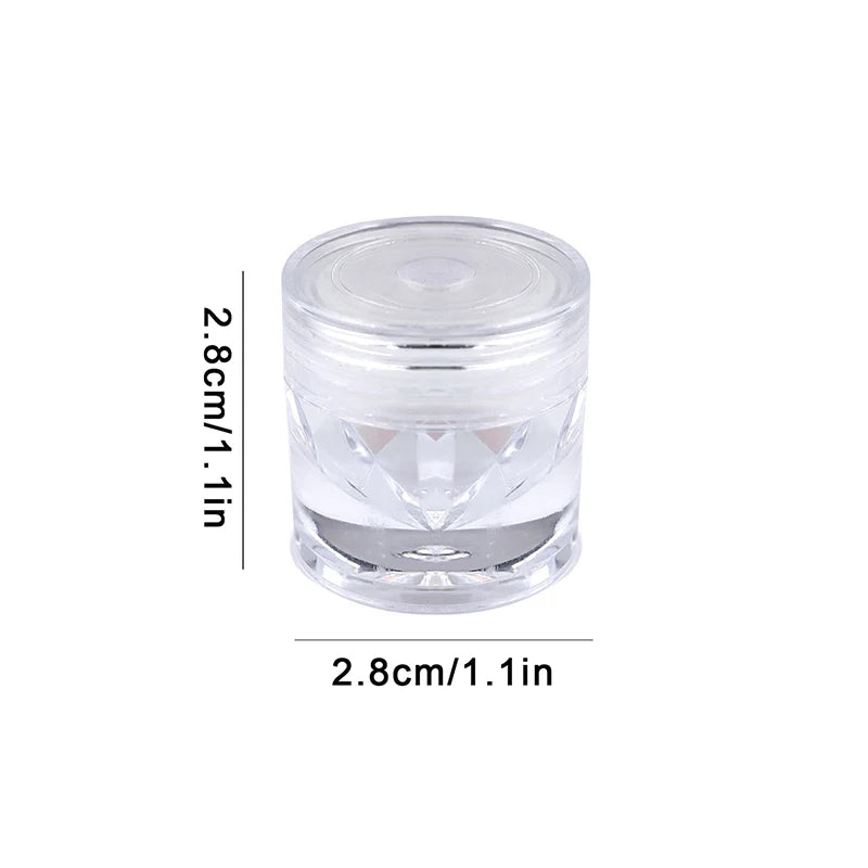 Aurora Chrome Nail Powder – Orange Mirror Glitter Pigment Chrome Nail Powder QXL