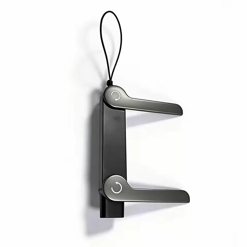 Flat USB-C Charging Bracket Adapter 240W Fast Charge & OTG USB-C Charging Adapter QXL black