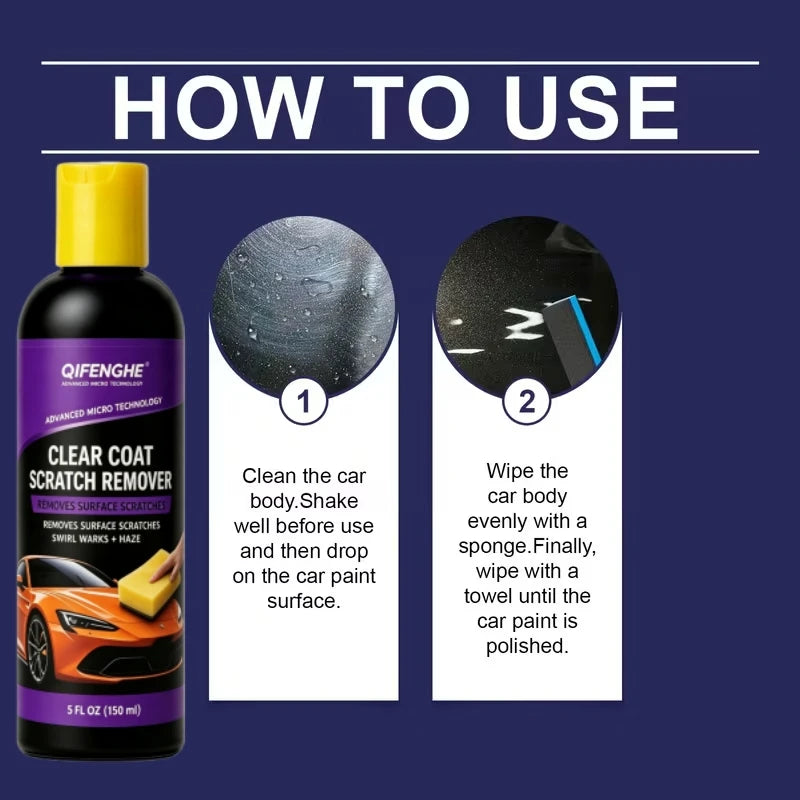DIY Car Paint Scratch Repair Kit with Applicator Sponge Car Scratch Repair Kit QXL