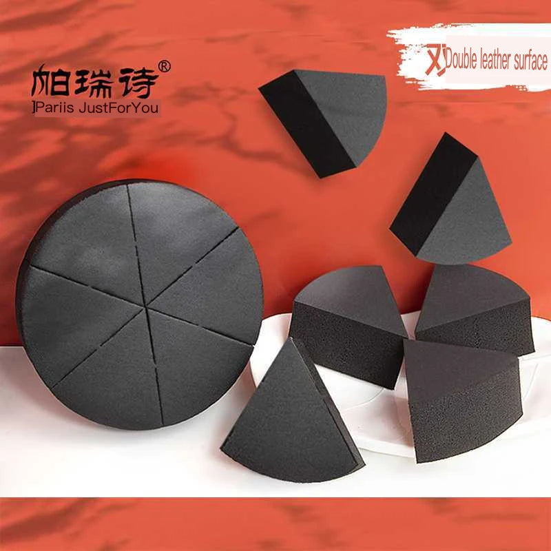 Triangular Black Sponge Makeup Puff | Dry & Wet, All Skin Makeup Sponge Puff QXL