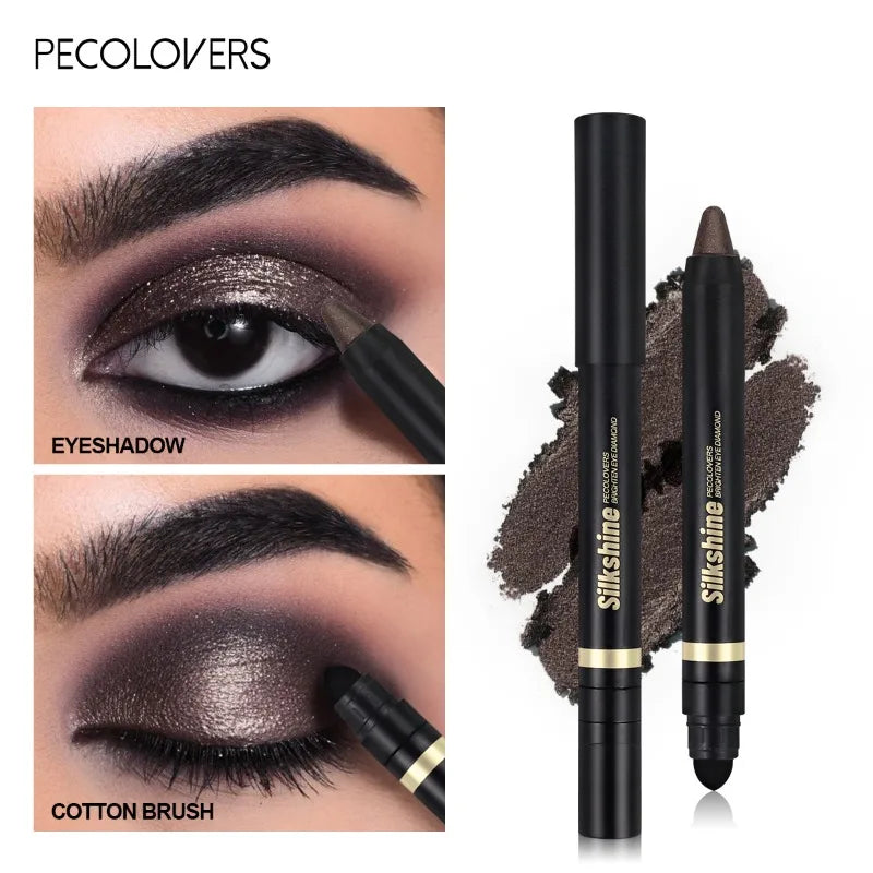 Double-Ended Eyeshadow Stick – 20 Colors, Waterproof Eyeshadow Stick QXL