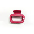 Flexible Silicone Hair Claw Clip | Non-Slip Shark Clip Hair Claw Clip QXL Red