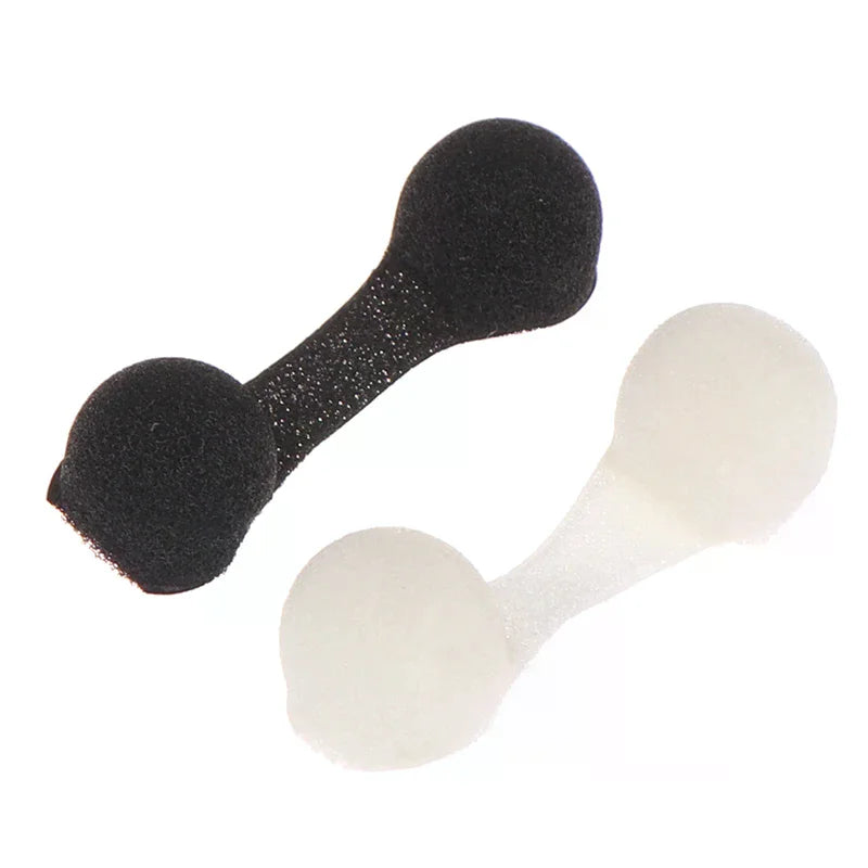 50-Pack Spray Tan Nose Filters | Sponge Nasal Plugs Black & White Disposable Nose Filters QXL