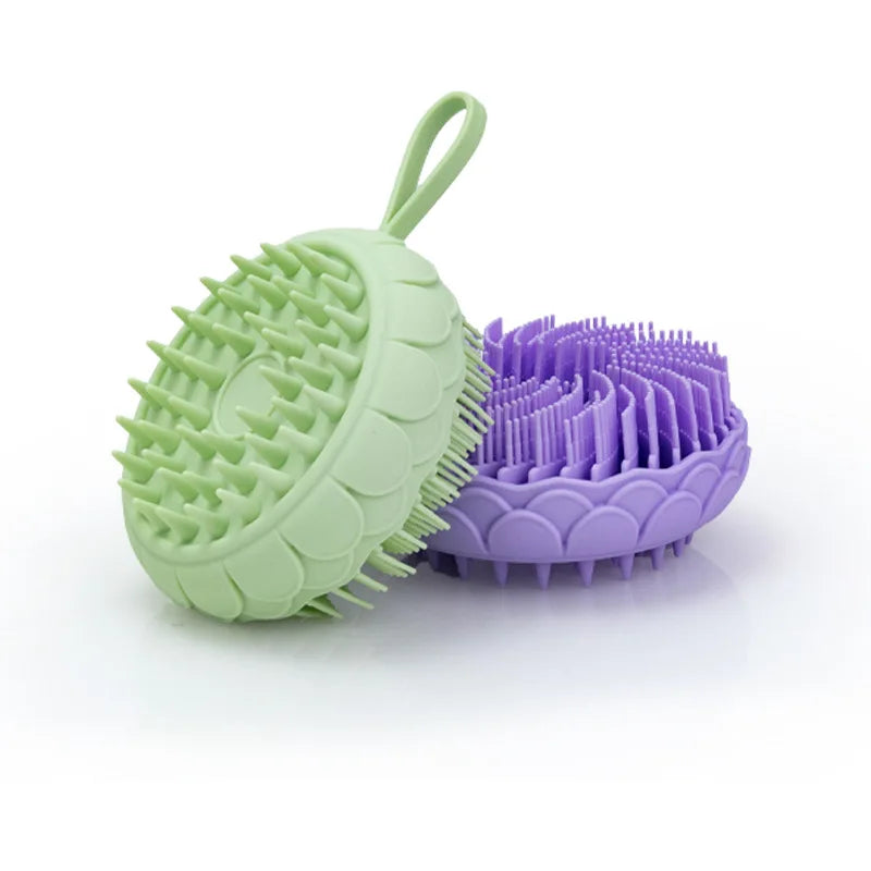 2-in-1 Silicone Body Scrubber & Massage Brush – BPA-Free Silicone Body Scrubber QXL