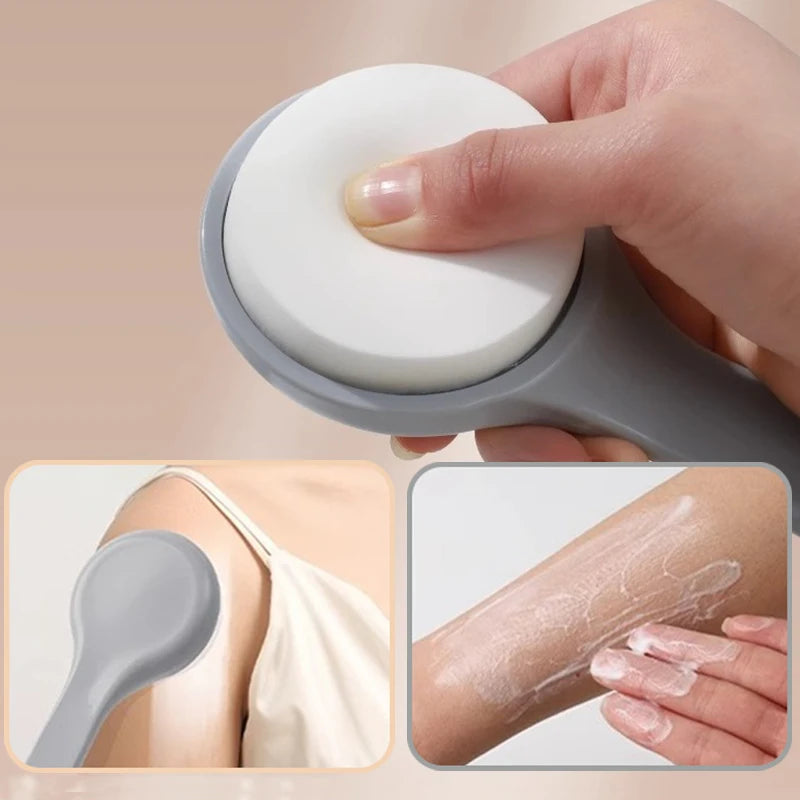 Long Handle Back Lotion & Sunscreen Applicator Brush Body Lotion Applicator QXL
